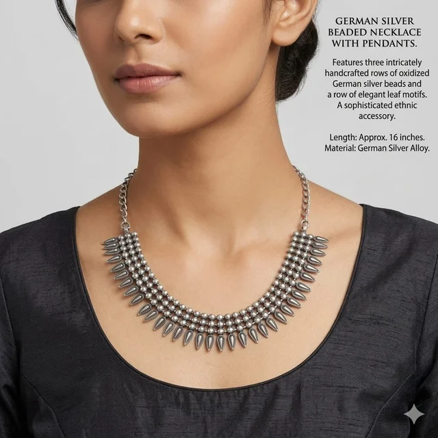 MOI German Silver Necklace