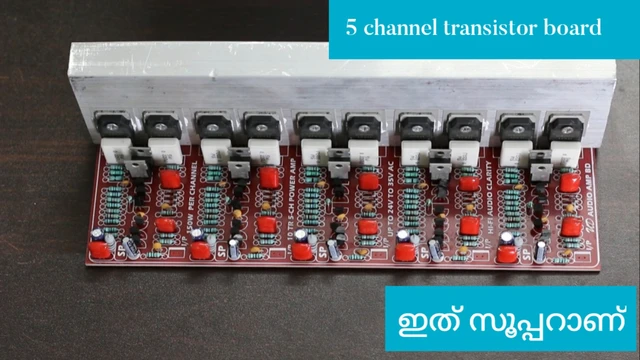5 Channel Board..... 100w/5 Ud