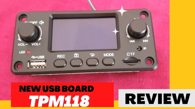 Tpm118 V1 Usb Board