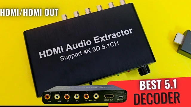 4K HDMI AUDIO EXTRACTOR /DECODER