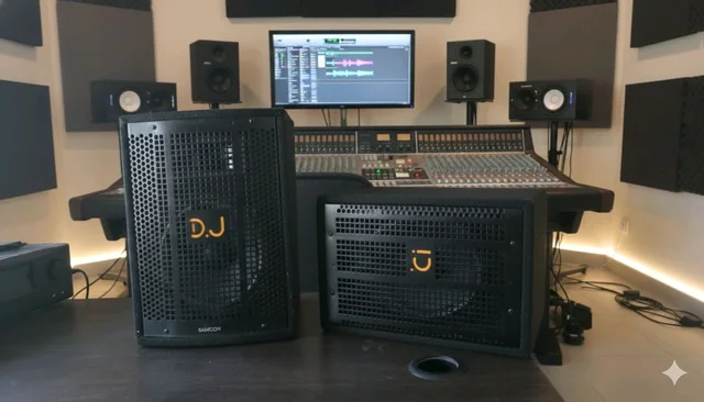 Samcon DJ Box 2 Way SPEAKER