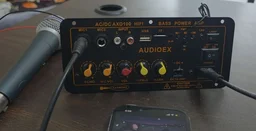 Audioex AUDIOEX AC/DC AXD100 Trolley Karaoke Amplifier
