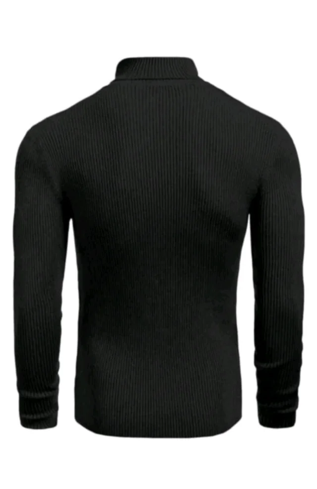 high neck t-shirt - M, White