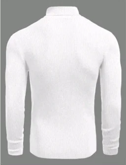 high neck Ok - White, M