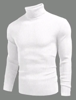 high neck Ok - White, M