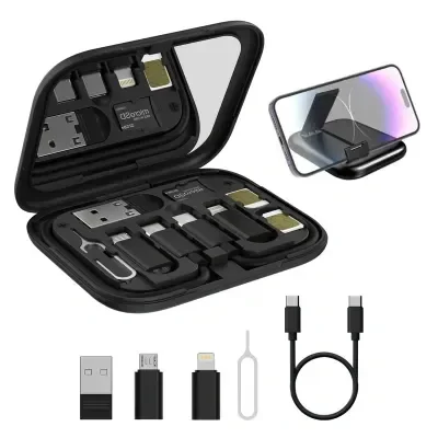 Portronics Snapcase Multifunctional - Black