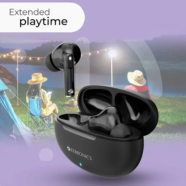 Zebronics Chime R Earbuds - Black