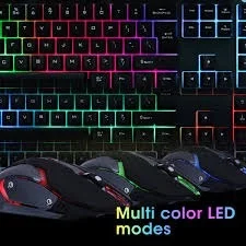 Zebronics Transformer 1 Gaming Kit - Black RGB LIGHTING