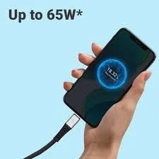 Zebronics UT65S2 Usb To C 2Mtr. Cable - Black