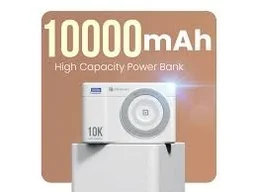 Portronics Power Shutter Air 10k Power Bank with Megsafe - White