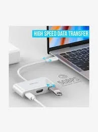 Portronics C-Konnect Hub - White