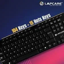 Lapcare Alfa Keyboard - Black
