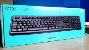 Logitech K120 Wired Keyboard - Black