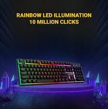 Zebronics Transformer 1 Gaming Kit - Black RGB LIGHTING