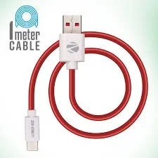 Zebronics UT65 Dash Pro Cable - Red