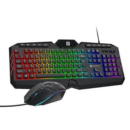 PORTRONICS KI PAD 5 WIRED GAMING KEYBORAD - Black