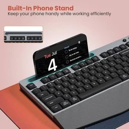 PORTRONICS KEY 10 COMBO WIRLESS KEYBOARD & MOUSE - Black