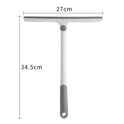 360-Degree Rotating T-Shaped Glass Water Wiper - Multi-Purpose Shower Squeegee for Mirrors, Windows, and Shower Doors