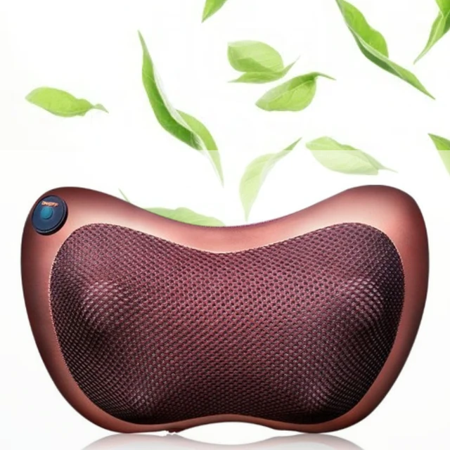 Shiatsu Electric Massage Pillow โ Full Body Neck, Shoulder & Car Seat Relaxation