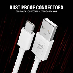 SJD SUBHA Ultra Series US-01 Micro USB (V8) Fast Charging & Data Cable