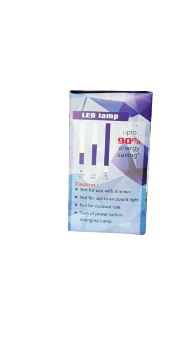 SJD SUBHA DOB LED Bulb 9W – B22 Base, Energy-Efficient, Bright Daylight