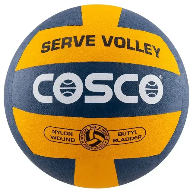 KD Cosco Serve Volleyball , Yellow/Blue - Size 4