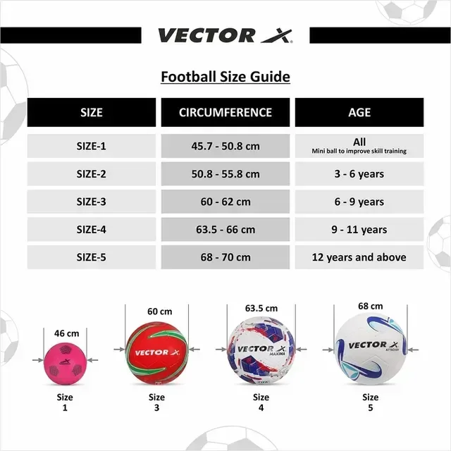 KD VECTOR X THUNDER Hand stitched Football - Size: 5 (Pack of 1) - White-Green