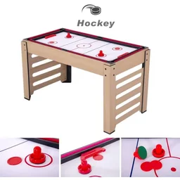 KD WMX Multi Game Table 8 in 1 Foosball, Air Hockey, Table Tennis, Hockey, Billiards, Bowling Schuffle Board 48 x 24 x 33 Inh