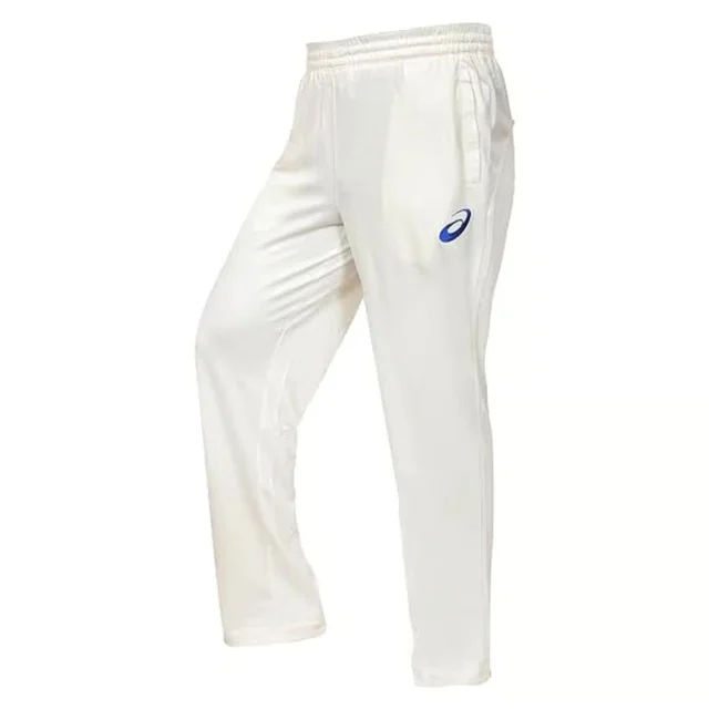 KD ASICS CRICKET TRACK PANT WHITE , OFF WHITE UNISEX TRACK PANT