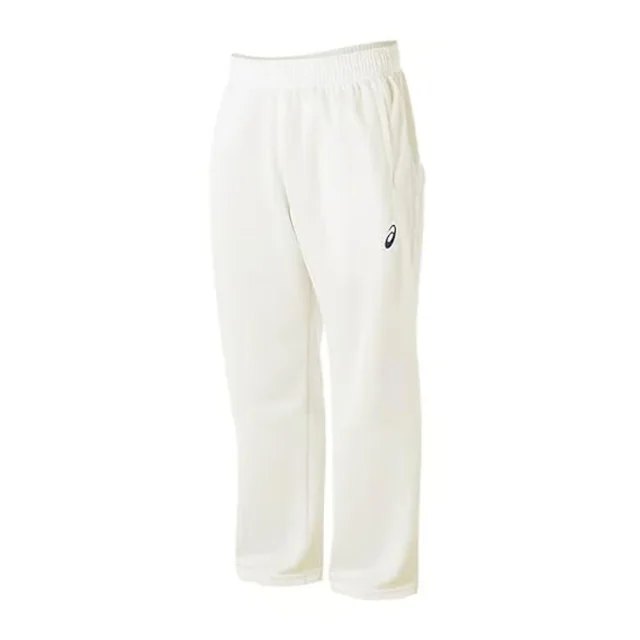 KD ASICS CRICKET TRACK PANT WHITE , OFF WHITE UNISEX TRACK PANT