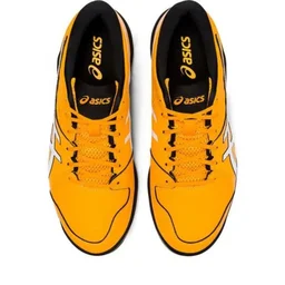KD Asics Cricket Shoes Gel Peak 2 Amber/White - UK / IND 9
