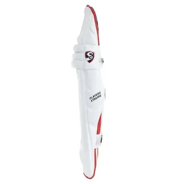 KD SG Super Players Xtreme LH Batting Leg guard, White