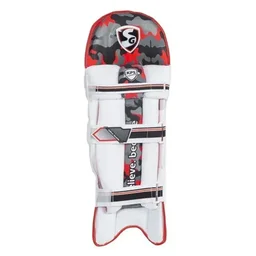 KD SG Super Players Xtreme LH Batting Leg guard, White