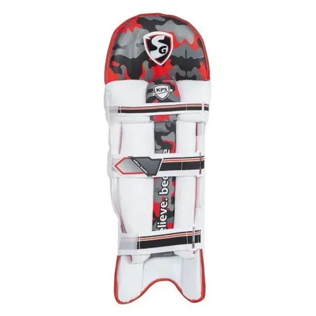KD SG Super Players Xtreme LH Batting Leg guard, White
