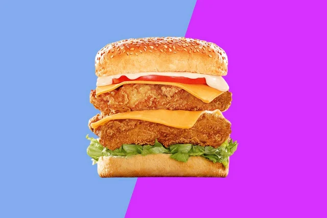 Veg Maharaja Burger 