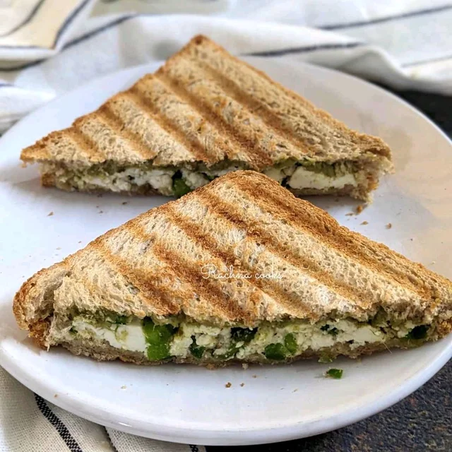Mint Paneer Sandwich 