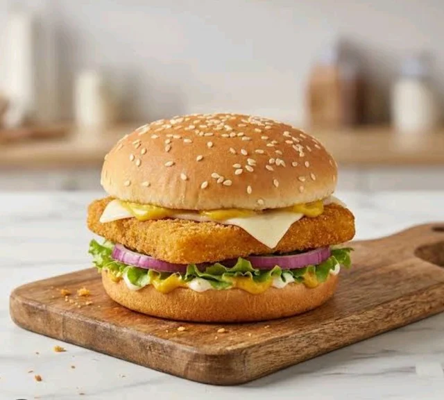 Makhani Veg Burger