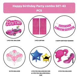 Birthday Decoration Kit Wholesale – Curtains, Balloons, Banners | Direct Manufacturer