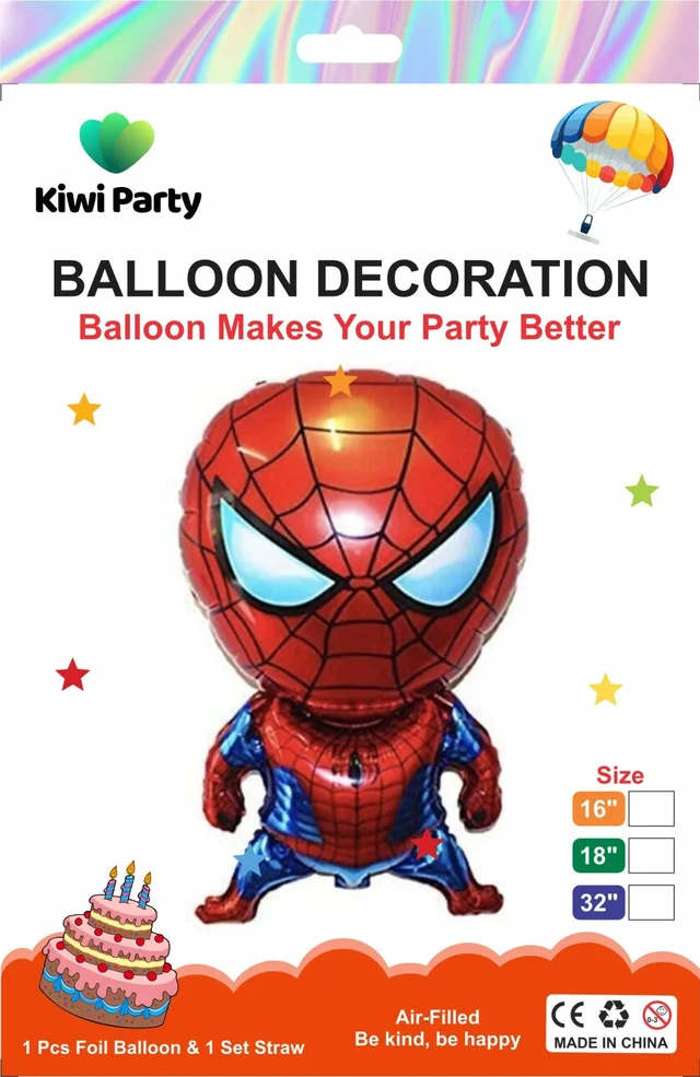 Spider Hero Foil Balloon