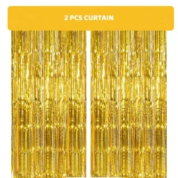KIWI PARTY BIRTHDAY COMBO (1 STAR+ 1 CURTAIN+ 20 PCS BALLOON)