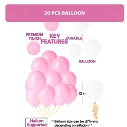 KIWI PARTY BIRTHDAY COMBO (1 STAR+ 1 CURTAIN+ 20 PCS BALLOON)