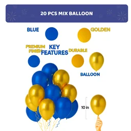 KIWI PARTY BIRTHDAY COMBO (1 STAR+ 1 CURTAIN+ 20 PCS BALLOON)
