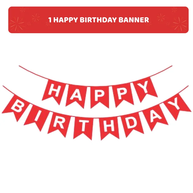 Birthday Decoration Kit Wholesale – Curtains, Balloons, Banners | Direct Manufacturer