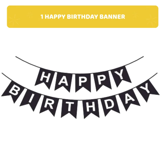 Birthday Decoration Kit Wholesale – Curtains, Balloons, Banners | Direct Manufacturer