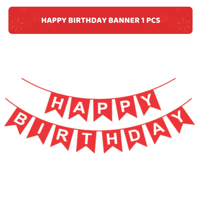 Birthday Decoration Kit Wholesale – Curtains, Balloons, Banners | Direct Manufacturer