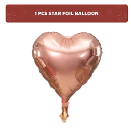 KIWI PARTY BIRTHDAY COMBO (1 STAR+ 1 CURTAIN+ 20 PCS BALLOON)