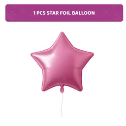 KIWI PARTY BIRTHDAY COMBO (1 STAR+ 1 CURTAIN+ 20 PCS BALLOON)