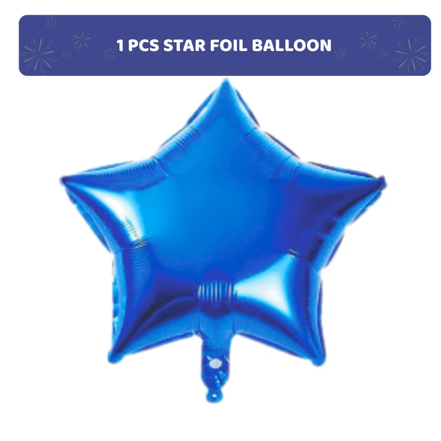 KIWI PARTY BIRTHDAY COMBO (1 STAR+ 1 CURTAIN+ 20 PCS BALLOON)