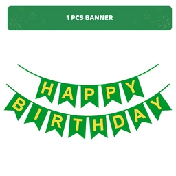 KIWI PARTY BIRTHDAY COMBO (1 STAR+ 1 CURTAIN+ 20 PCS BALLOON)