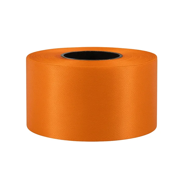 KIWI PARTY ORANGE COLOR CURL RIBBON 10 YARD(pack of 5)